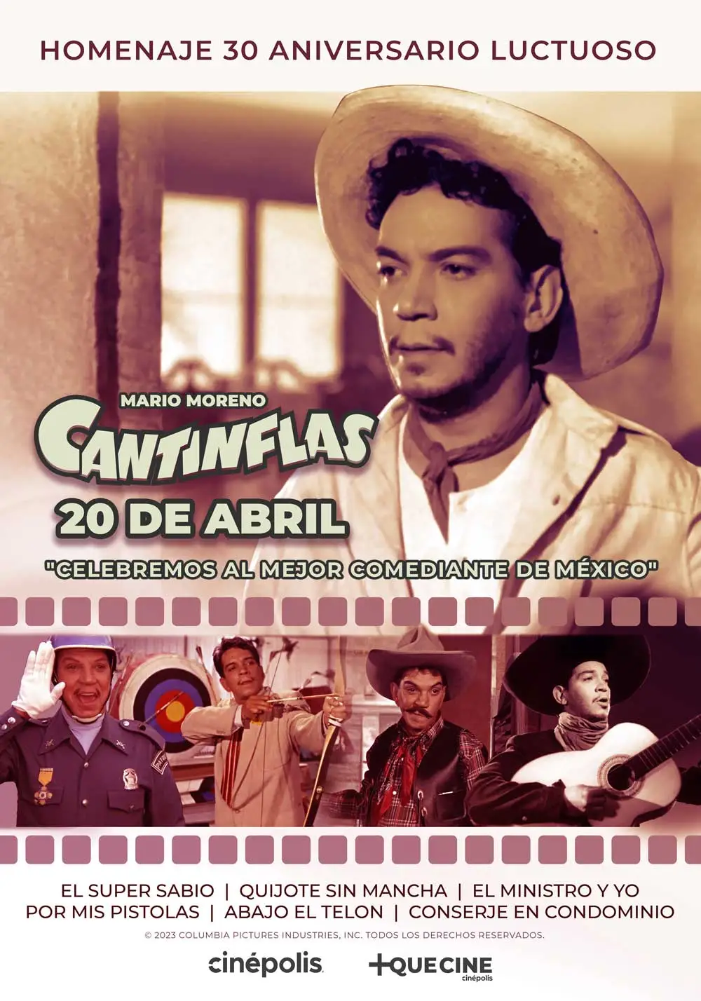 Que Cine Estrenará Ciclo Cantinflas Seis Películas Que Homenajean Al Comediante A 30 Años De 5142